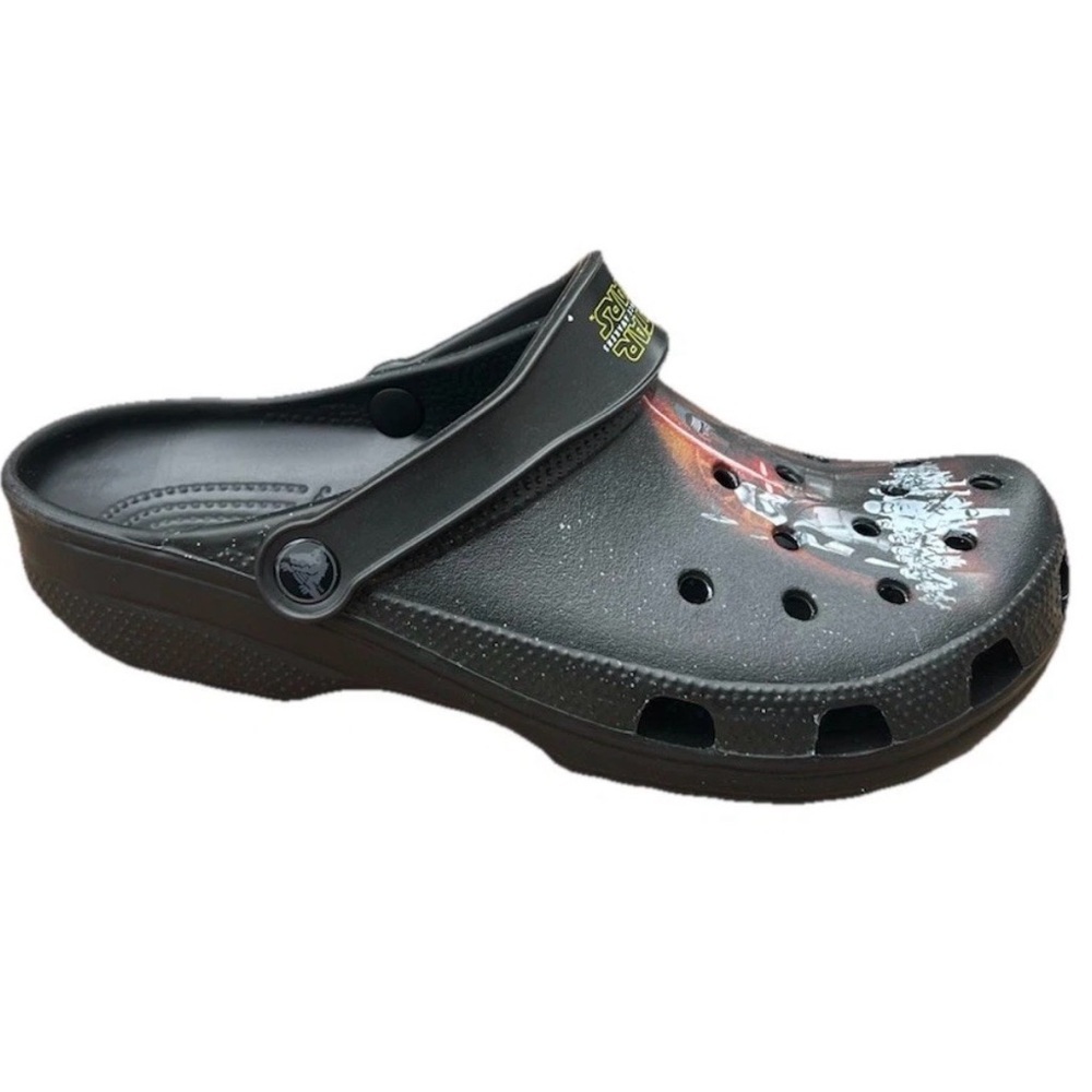 Crocs Classic Star Wars Clog Black Men's 8, Women's 10 Medium - Picture 4 of 7